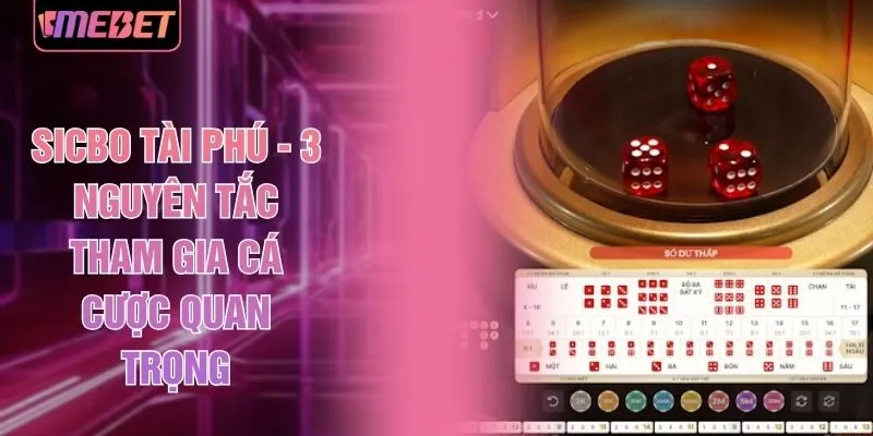 Sicbo Tài Phú - 3 Nguyên Tắc Tham Gia Cá Cược Quan Trọng